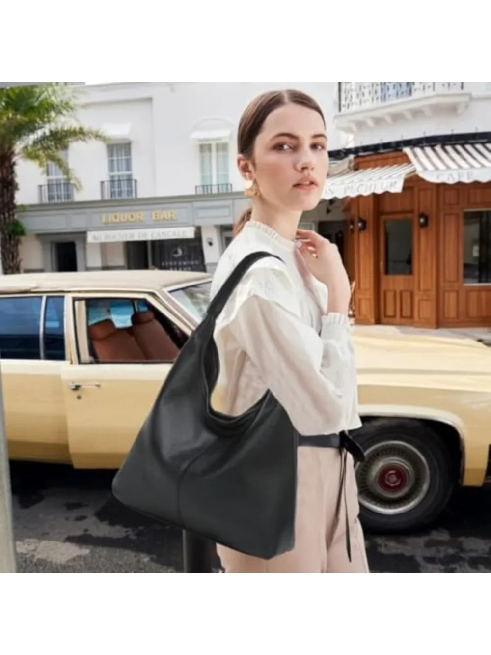 Soft Slouchy Hobo Bag for Women | Chic PU Leather Tote for Work & Travel